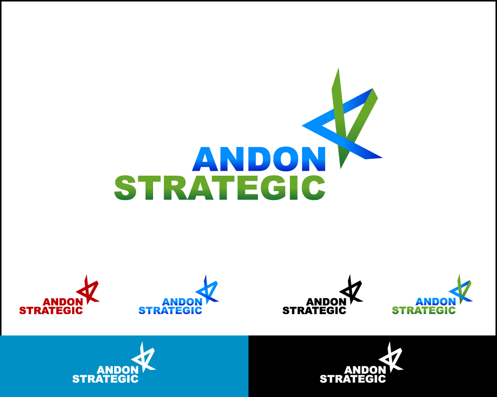 Logo Design by  Ten Tita for Andon Strategic, LLC | Design #4632232