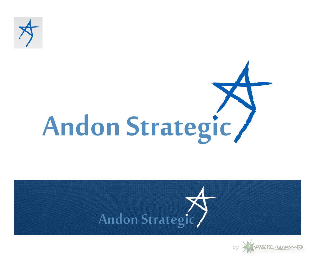 Logo Design by Magic-Wand for Andon Strategic, LLC | Design #4641176