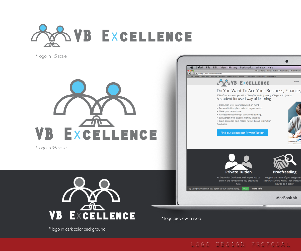 Logo Design by applesamsam for VB Exponential Ltd | Design #4702983