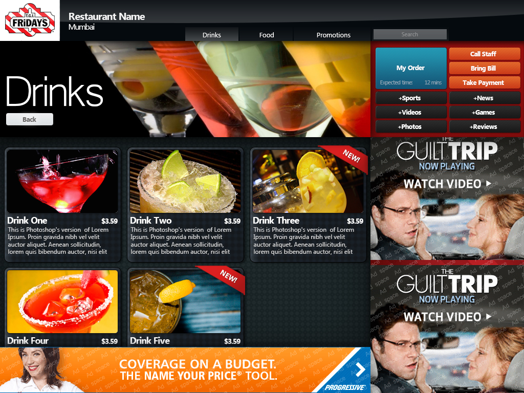 App Design by WirePaper for In The Market Media LLC | Design #1304508