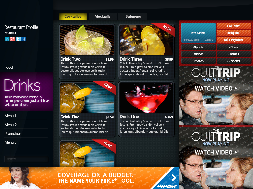 Diseño de aplicación (App) por WirePaper para In The Market Media LLC | Diseño #1320572