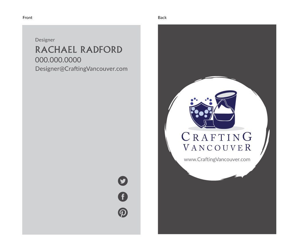 Diseño de Tarjeta de Presentación por Hui Jing para este proyecto | Diseño #4612822