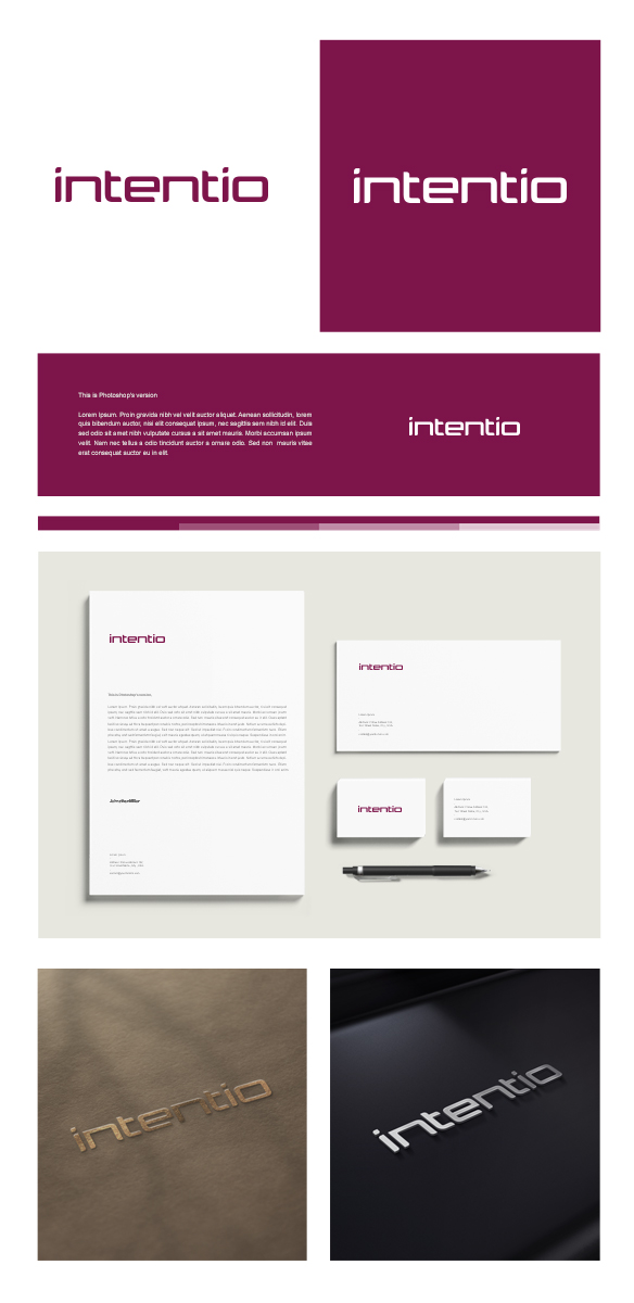 Logo Design by VisualFlava for Intentio | Design #4614948