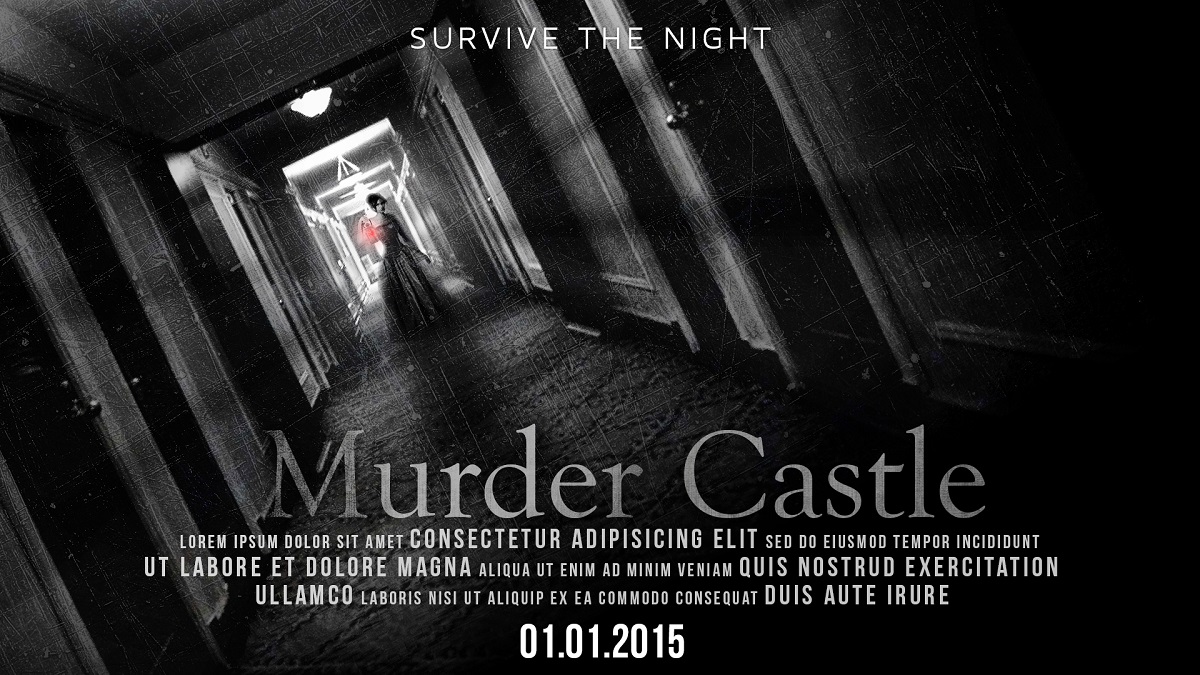 Poster Design by Christian Bentulan for Scream House Games LLC | Design #4616039