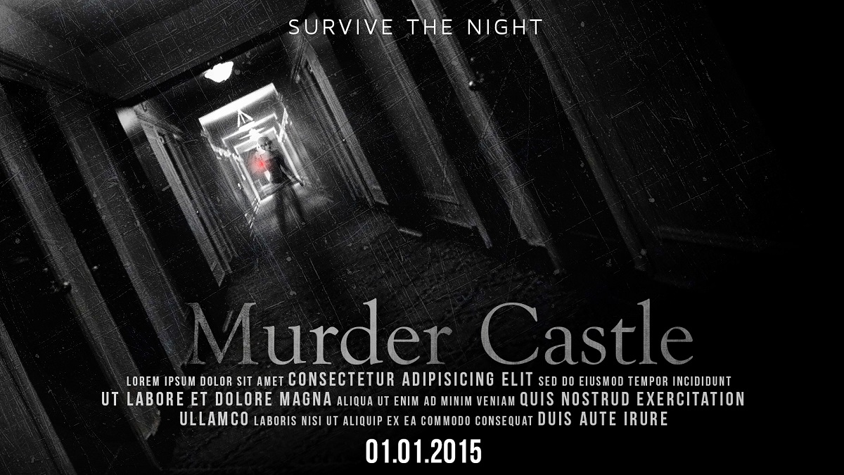 Poster Design by Christian Bentulan for Scream House Games LLC | Design #4621077