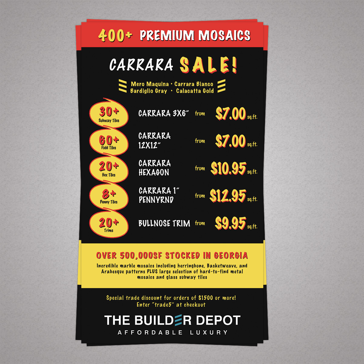 Diseño de Flyer por Deip designs para Adverto Industries | Diseño #4673024