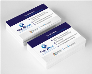 Business Card Design by ALSADESIGN for Global Peak Solutions, LLC | Design: #4599563