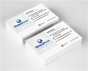 Business Card Design by ALSADESIGN for Global Peak Solutions, LLC | Design: #4604588
