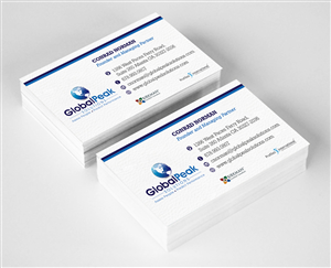 Business Card Design by ALSADESIGN for Global Peak Solutions, LLC | Design: #4604595