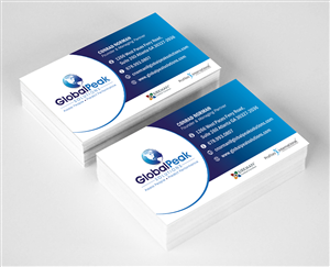 Business Card Design by ALSADESIGN for Global Peak Solutions, LLC | Design: #4610995