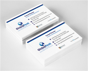 Business Card Design by ALSADESIGN for Global Peak Solutions, LLC | Design: #4615180