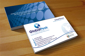 Business Card Design by Hardcore Design for Global Peak Solutions, LLC | Design: #4622206