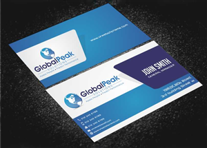 Business Card Design by AwsomeD for Global Peak Solutions, LLC | Design: #4600875