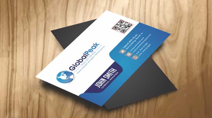 Business Card Design by AwsomeD for Global Peak Solutions, LLC | Design #4600879