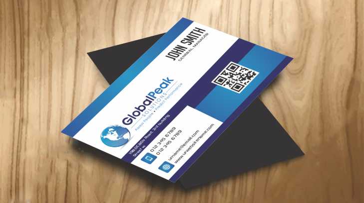 Business Card Design by AwsomeD for Global Peak Solutions, LLC | Design #4600882
