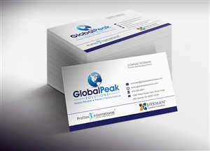 Business Card Design by Lanka Ama for Global Peak Solutions, LLC | Design: #4597849