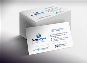 Business Card Design by Lanka Ama for Global Peak Solutions, LLC | Design: #4598057
