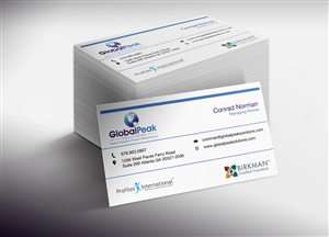 Business Card Design by Lanka Ama for Global Peak Solutions, LLC | Design: #4598070