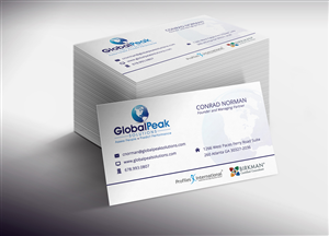 Business Card Design by Lanka Ama for Global Peak Solutions, LLC | Design: #4598263
