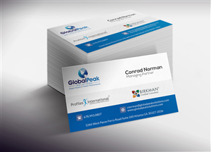 Business Card Design by Lanka Ama for Global Peak Solutions, LLC | Design: #4598290