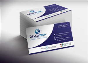 Business Card Design by Lanka Ama for Global Peak Solutions, LLC | Design: #4598333