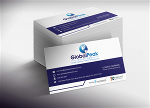 Business Card Design by Lanka Ama for Global Peak Solutions, LLC | Design: #4598546