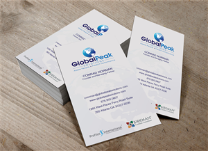 Business Card Design by Lanka Ama for Global Peak Solutions, LLC | Design: #4598725