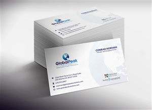 Business Card Design by Lanka Ama for Global Peak Solutions, LLC | Design: #4604362