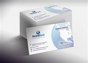 Business Card Design by Lanka Ama for Global Peak Solutions, LLC | Design: #4604513