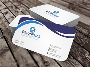 Business Card Design by szabist for Global Peak Solutions, LLC | Design: #4604871