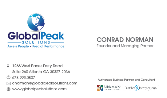 Business Card Design by creative.ahmed72 for Global Peak Solutions, LLC | Design #4613484
