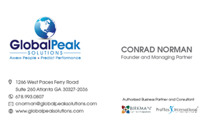 Business Card Design by creative.ahmed72 for Global Peak Solutions, LLC | Design: #4613484