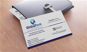 Business Card Design by Stylez Designz for Global Peak Solutions, LLC | Design: #4608163