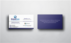 Business Card Design by Stylez Designz for Global Peak Solutions, LLC | Design: #4608307