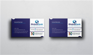 Business Card Design by Verified artistry (Design garden) for Global Peak Solutions, LLC | Design: #4607577