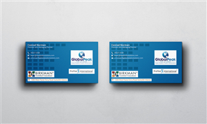 Business Card Design by Verified artistry (Design garden) for Global Peak Solutions, LLC | Design: #4607786