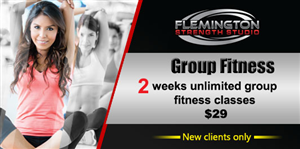 Banner-Design von Laurence N. Corpuz für Flemington Strength Studio | Design: #4598441
