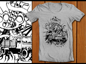 T-shirt Design by denuj