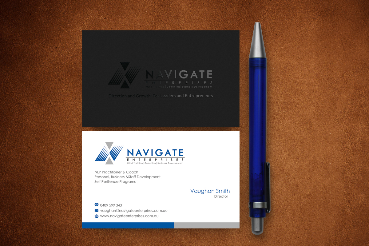 Business Card Design by Sarah Haroon for this project | Design #4654444