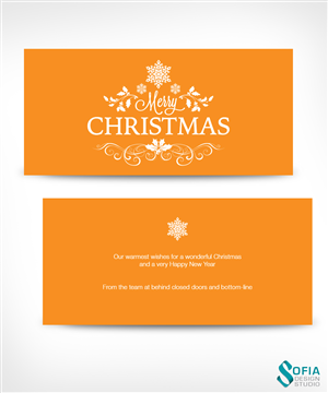 Diseño de Tarjeta de Felicitación por SofiaDesignStudio para Behind Closed Doors | Diseño: #4671631