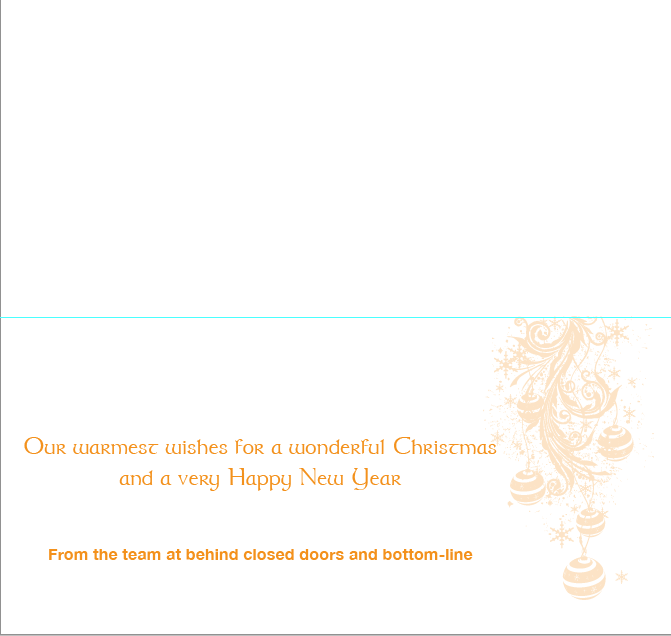 Diseño de Tarjeta de Felicitación por forescaljeivy para Behind Closed Doors | Diseño #4606169