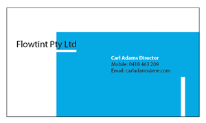 Business Card Design by Beau Forwood