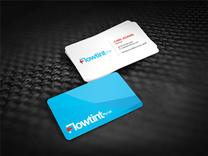 Business Card & Logo for Flowtint Pty Ltd | Business Card Design by diRtY.EMM