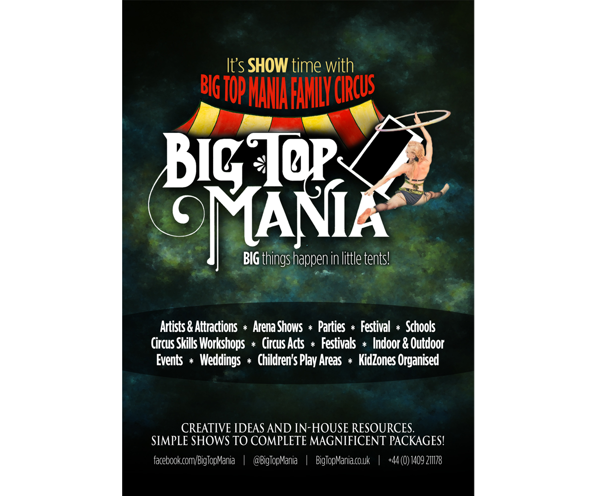 Flyer Design by Brian Ellis for Bigtopmania | Design #4626559