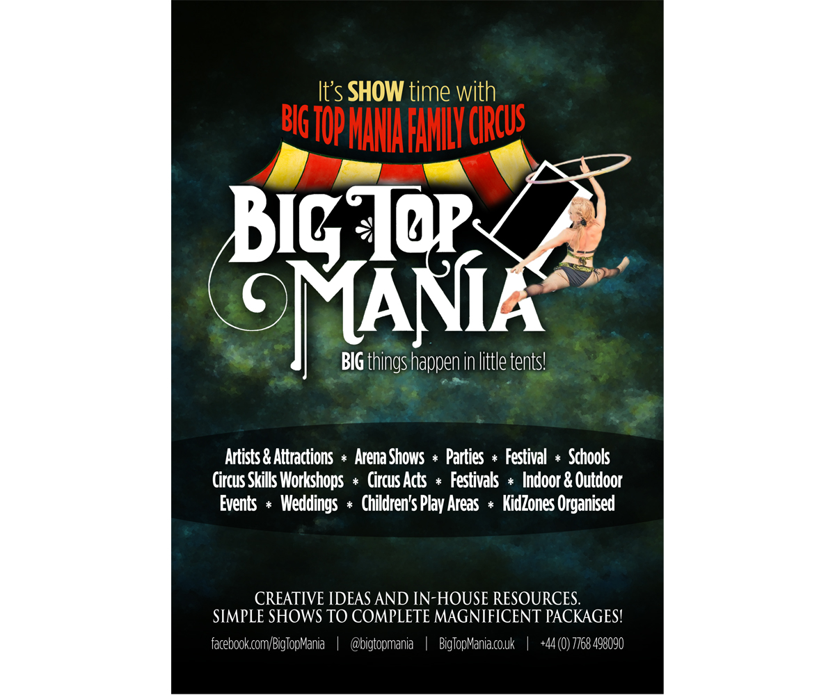 Flyer-Design von Brian Ellis für Bigtopmania | Design #4628344