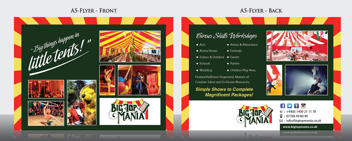 Flyer Design by creative.ahmed72 for Bigtopmania | Design #4609245