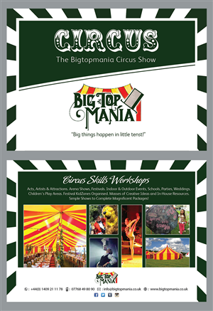 Flyer Design by creative.ahmed72 for Bigtopmania | Design: #4612437