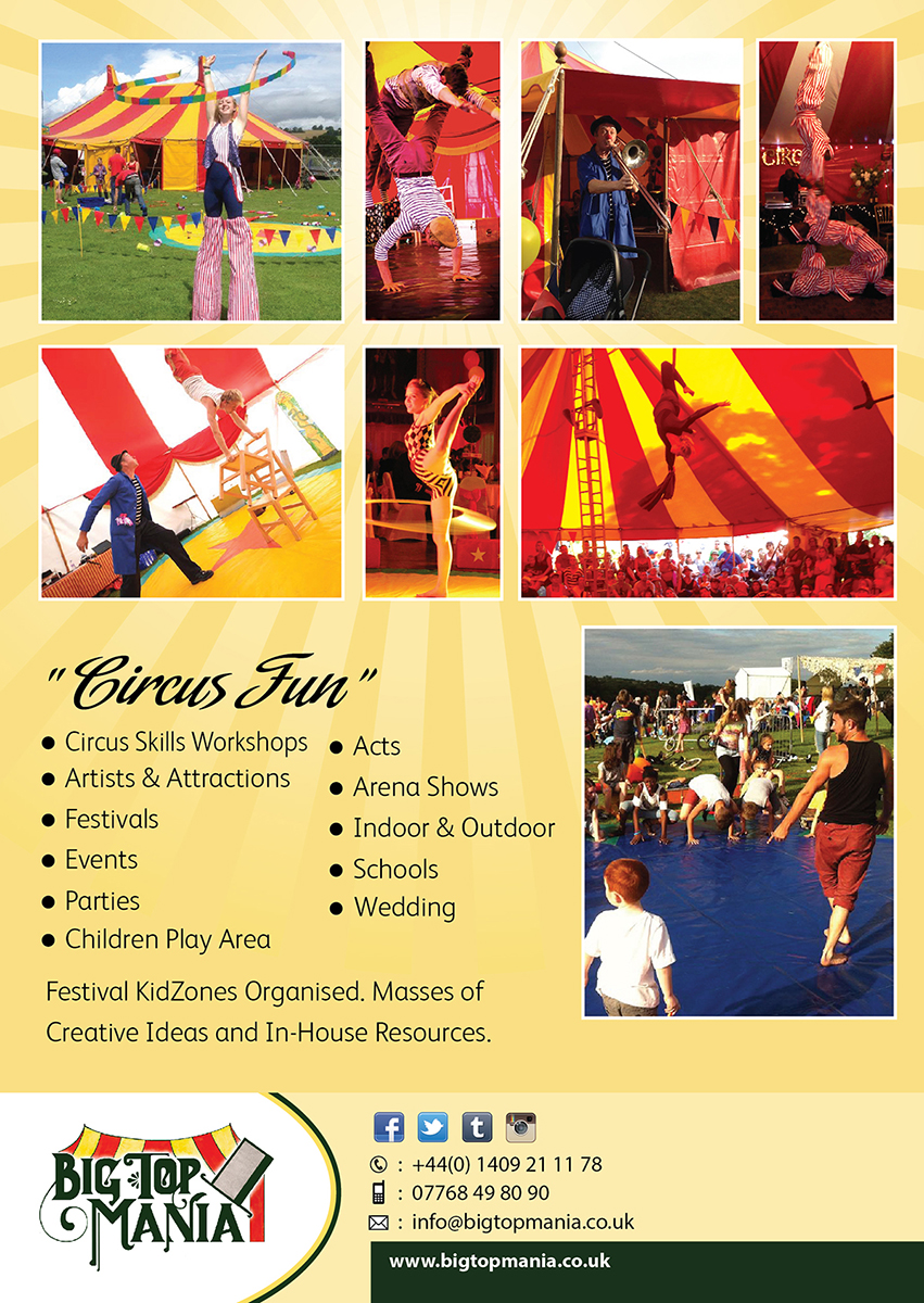 Flyer Design by creative.ahmed72 for Bigtopmania | Design #4619778