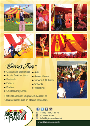 Flyer Design by creative.ahmed72 for Bigtopmania | Design: #4619778
