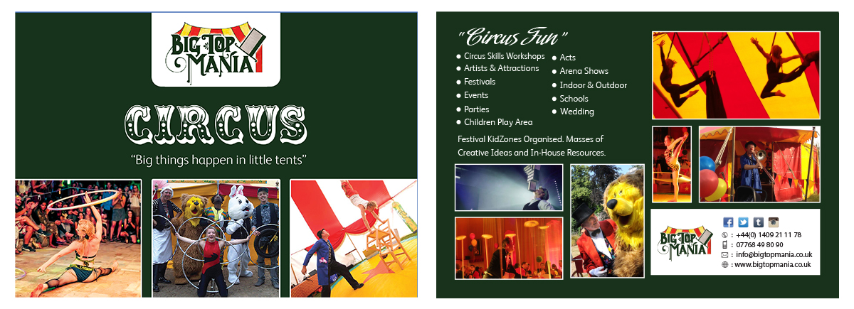 Flyer Design by creative.ahmed72 for Bigtopmania | Design #4620217